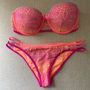 Victoria’s Secret Bathing suit coral size small